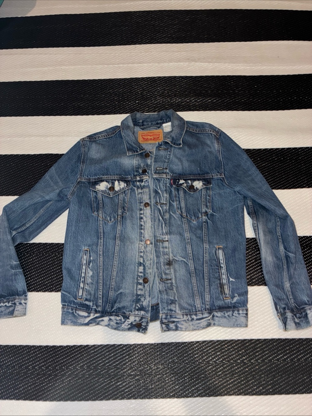 Levi's Light Blue Washed Denim Jacket